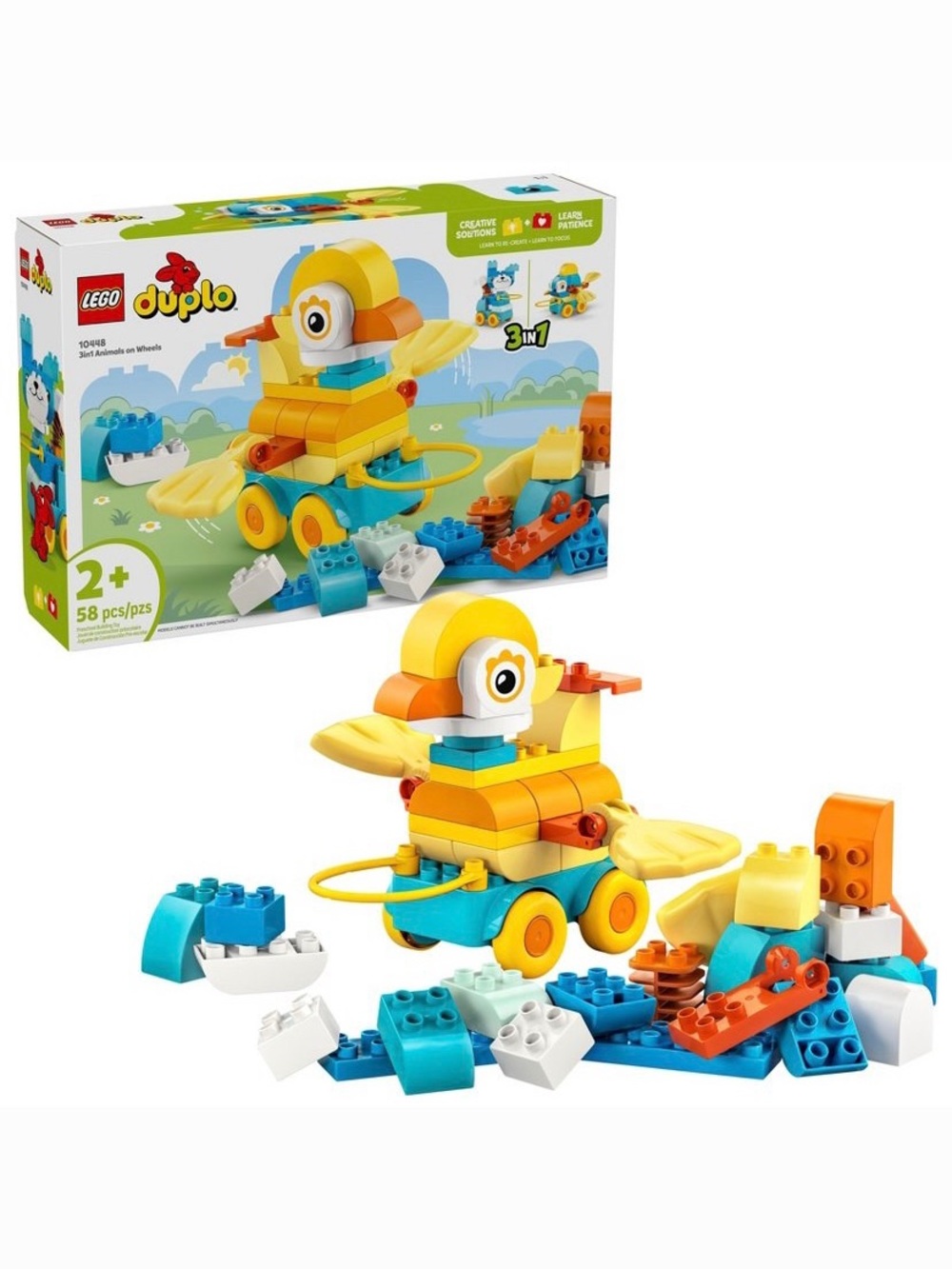 NIB. LEGO Duplo Pull-Along Toy Building Set